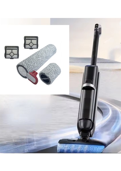 Midea X11/X11PRO/GX7 Zemin Fırçalama Makinesi Aksesuarları Yedek Rulo Fırça Seti Için Rulo Fırça ve Hepa Filtresi (Yurt Dışından) fiyatları