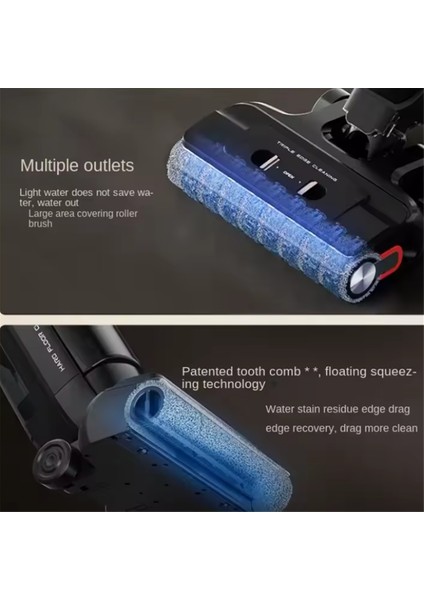 Midea X11/X11PRO/GX7 Zemin Fırçalama Makinesi Aksesuarları Yedek Rulo Fırça Seti Için Rulo Fırça ve Hepa Filtresi (Yurt Dışından) indirimleri