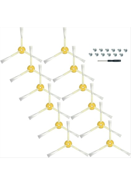 Irobot Roomba 500, 600, 700 Serisi Için Yan Fırça Değişimi (Yurt Dışından)