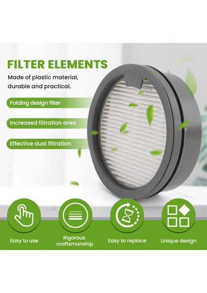 Dreame Elektrikli Süpürge Aksesuarları M12/M13 Silindir Fırça Filtre Elemanları C Için Uygundur (Yurt Dışından) indirimleri