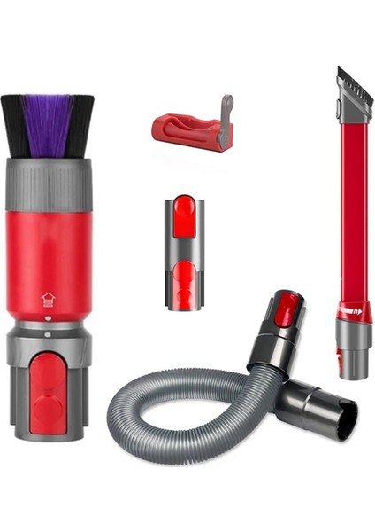 Dyson V7 V8 V10 V11 V12 Elektrikli Süpürge Traceless Toz Giderme Yumuşak Fırça Emme Kafası Aksesuarları Uzay Aracı Fırça (Yurt Dışından)