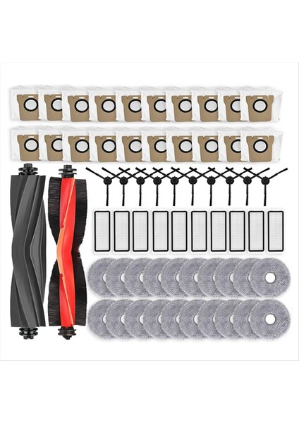 Dreame Bot L20 Ultra Elektrikli Süpürge Ana Yan Fırça Hepa Filtresi (Yurt Dışından)