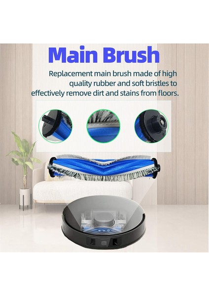 Ecovacs Deebot T30S/T30S Combo Robot Süpürge Fırça Filtreleri Için Yedek Parça Aksesuar Kiti (Yurt Dışından) fırsatları