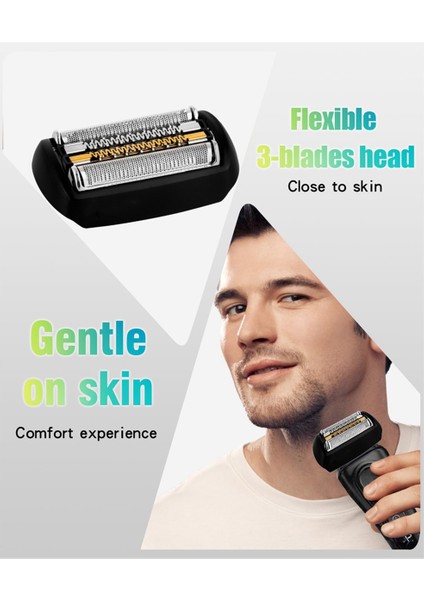 Braun 9 Serisi Folyo Tıraş Makinesi 9040S, 9080CC, 9093S, 9095CC, 9240S, 9242S, 9260S, 9280CC Için 92B Yedek Tıraş Makinesi Başlığı (Yurt Dışından) fırsatları