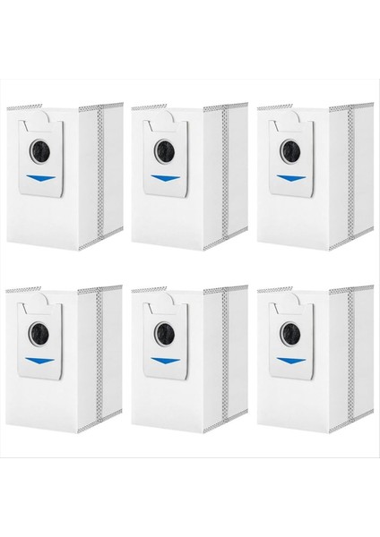 Ecovacs Deebot X5 Pro/ X5 Omni/ X2 Omni Için 6 Adet Toz Torbası (Yurt Dışından)