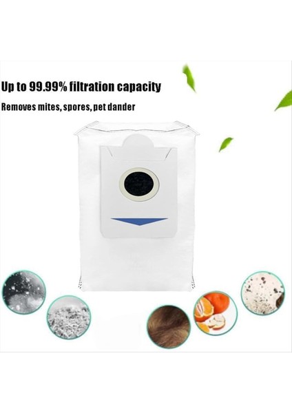 Ecovacs Deebot X5 Pro/ X5 Omni/ X2 Omni Için 6 Adet Toz Torbası (Yurt Dışından) modelleri