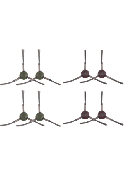 Ecovac Deebot Ozmo T9 T9 Aıvı / T8 Max T8 Power T8 Aıvı / N8 Pro Robot Süpürge Aksesuarları Için 8 Adet Yan Fırça (Yurt Dışından) modelleri