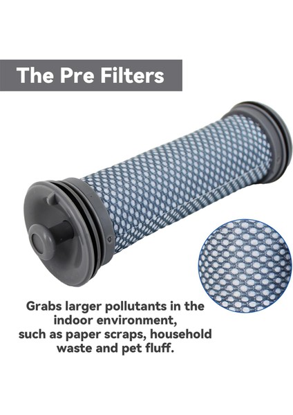 Tineco A10/A11/S11 / S12 Serisi Kablosuz Elektrikli Süpürgelere Uyumlu Elektrikli Süpürge Filtre Tutucusu Değişimi (Yurt Dışından) modelleri