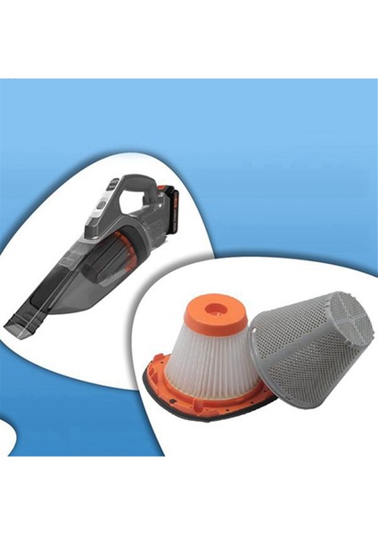 Black+Decker 20V Max Powerconnect El Tipi Elektrikli Süpürge Modeli BCHV001C1 Için 4 Adet Filtre Değişimi (Yurt Dışından) modelleri