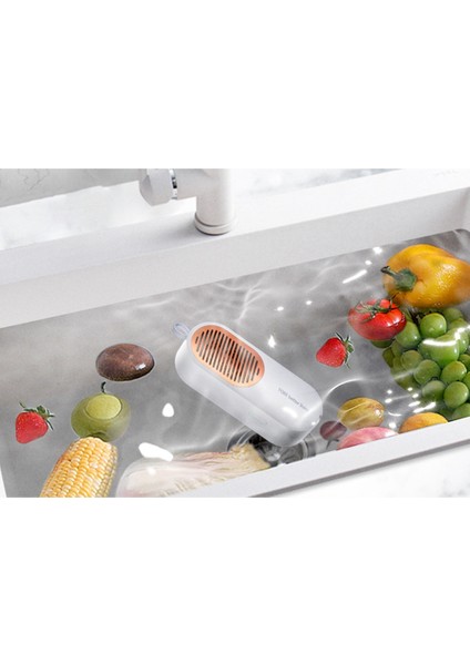 Meyve ve Sebze Yıkama Makinesi Taşınabilir Sebze Temizleyici Ultrasonik Meyve Temizleyici Cihazı Ev Aletleri Beyaz (Yurt Dışından) modelleri