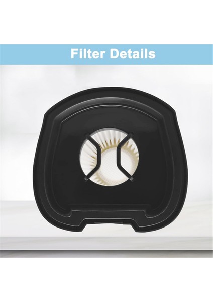 6ste 2284W Bissell Pet Hair Eraser El Vakumu 2284W, 2390A, 2390, 2389 Için Vakum Filtresi Yedeği, Parça 1614212 (Yurt Dışından) modelleri