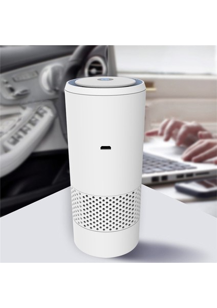 Mini Taşınabilir Hava Temizleyicileri, Hava Kalitesi Göstergesi ve Ev Araba Yatak Odası Ofis Hava Temizleyici Için Negatif Iyon Fonksiyonu (Yurt Dışından) fiyatları