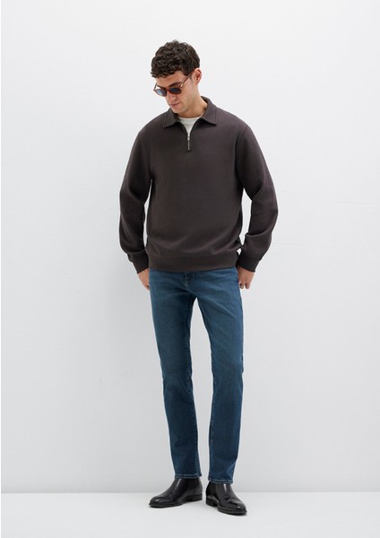 Marcus Lux Black Puslu Koyu Mavi Jean Pantolon 0035189351