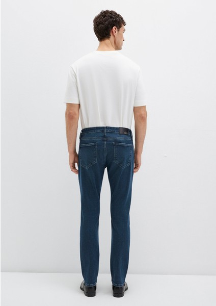 Marcus Lux Black Puslu Koyu Mavi Jean Pantolon 0035189351