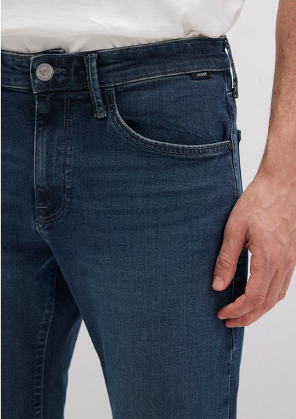 Marcus Lux Black Puslu Koyu Mavi Jean Pantolon 0035189351