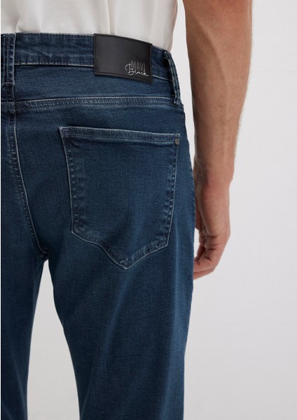 Marcus Lux Black Puslu Koyu Mavi Jean Pantolon 0035189351