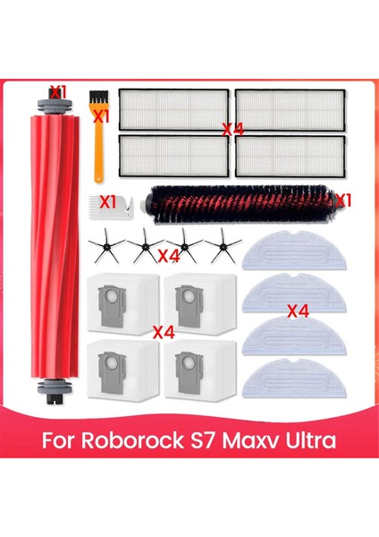 Roborock S7 Maxv Ultra Yedek Parça Aksesuarları Için (Yurt Dışından)