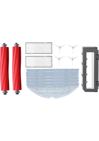 15 Adet Roborock S7 T7S Artı G10 G10S Pro Vakum Robotu Değiştirilebilir Paspas Temizlik Bezi Fırça Filtre Bez Aksesuarları (Yurt Dışından)