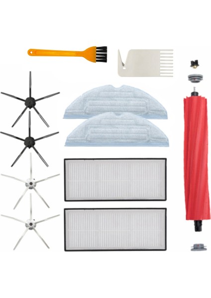 Xiaomi Roborock S7 S7MAX T7S T7S Plus Ana Fırça Hepa Filtre Mop Pedi Elektrikli Süpürge Yedek Parçaları Roborock S7 Için (Yurt Dışından)