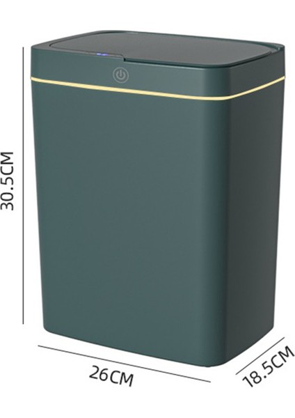 Çöp Kutusu Temassız Sensörlü Çöp Kutusu Mutfak ve Banyo Dar Alan Çöp Kutusu Ev Temizlik Malzemeleri Yeşil (Yurt Dışından) fiyatları