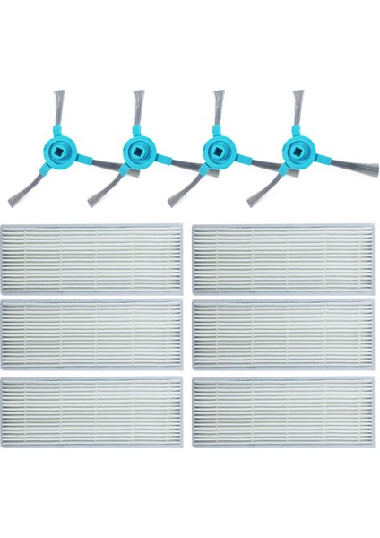 Cecotec Conga Excellence 1290 ve 1390 Vakum Yedek Parçaları Için Filtreler ve Yan Fırçalar (Yurt Dışından)