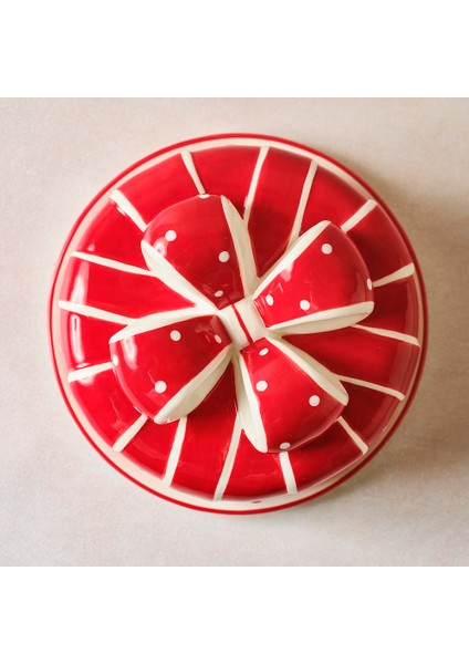 New Year Yılbaşı Candy Twist Kek Fanusu 22 cm modelleri