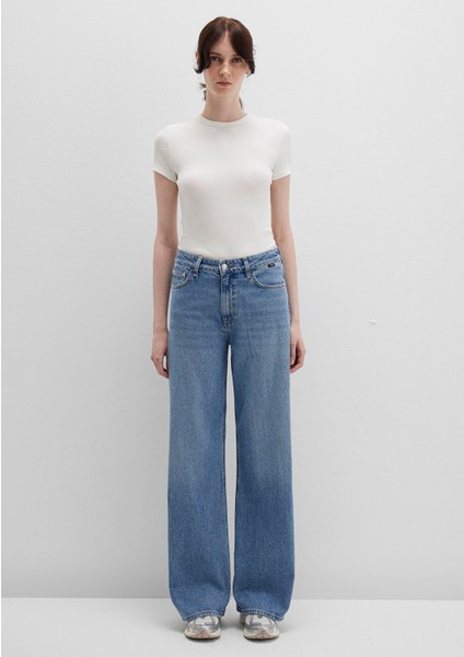 Malibu Real Blue Puslu Jean Pantolon 1010152-90514