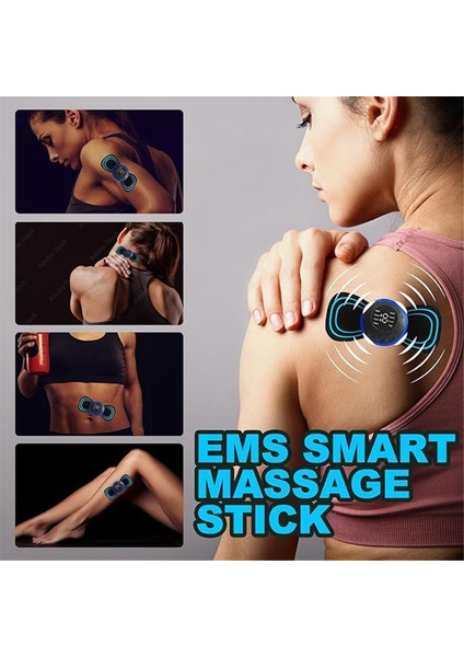 Mini Elektrikli Omuz ve Boyun Masaj Aleti Vücut Masaj Aleti 19 Hız 8 Mod Tüm Vücut Için Ağrı Giderme ve Rahatlama (Yurt Dışından) indirimleri