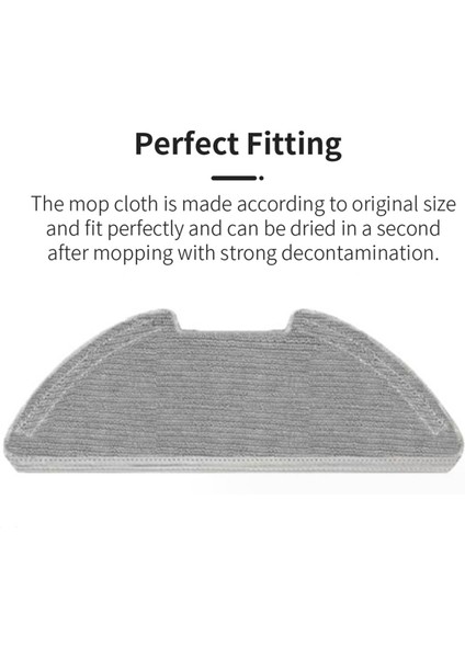 Xiaomi Mi Robot Süpürge Mop 2 Lite 2 Pro MJST1S MJST1SHW Toz Kutusu Mop Bezi Aksesuarları Için Yedek Su Deposu (Yurt Dışından) fiyatları