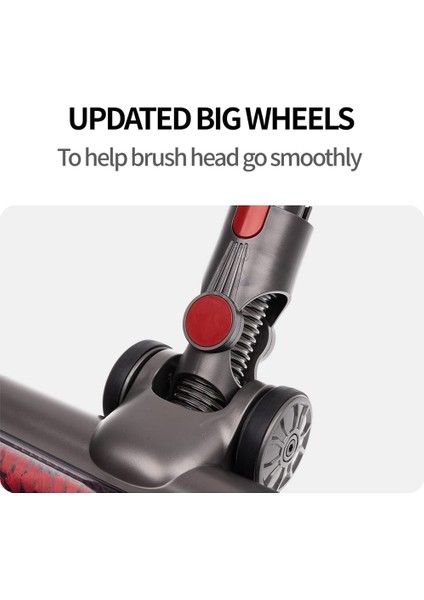 Dyson V7 V8 V10 V11 V15 Elektrikli Süpürge Için Doğrudan Tahrikli Türbin Fırça Kafası Yedek Kabarık Rulo ile (Yurt Dışından) indirimleri