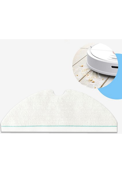 6 Adet Tek Kullanımlık Paspas Bezi Xiaomi Roborock T8/q7 Max/max+ Robotlu Süpürge Yedek Yedek Parça (Yurt Dışından) modelleri