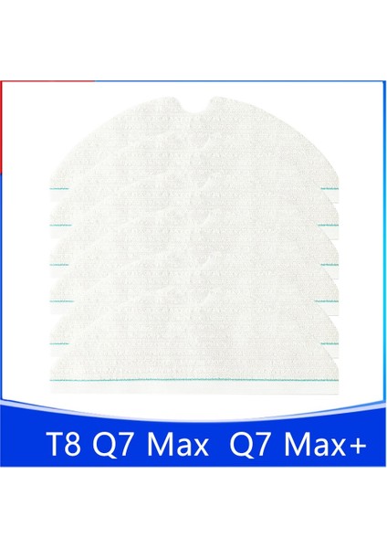 6 Adet Tek Kullanımlık Paspas Bezi Xiaomi Roborock T8/q7 Max/max+ Robotlu Süpürge Yedek Yedek Parça (Yurt Dışından) indirimleri