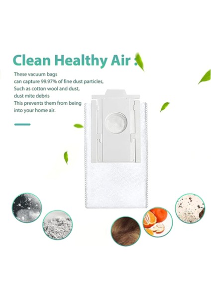 14 Adet Elektrikli Süpürge Toz Torbaları Samsung VCA-RDB95/90 Jet Bot+ Jet Bot Aı+ Robotlu Süpürge Yedek Parçalar (Yurt Dışından) fiyatları