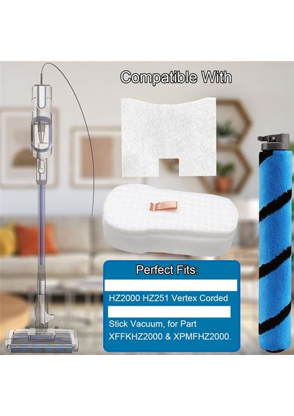 Shark HZ2000 HZ2002 Elektrikli Süpürge Aksesuarları Parçası XFFKHZ2000, XPMFHZ2000 Için Yedek Ana Fırça Filtreleri (Yurt Dışından) indirimleri