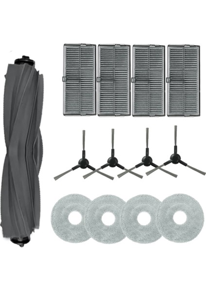 Dreame Mova E30 Ultra / Trouver E30 Ultra Süpürme Robotu Temizleyici Parçalarının Değiştirilmesi Için 13 Parça (Yurt Dışından) modelleri