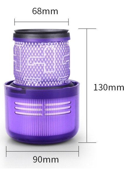 Dyson V11 V15 SV14 Elektrikli Süpürge Aksesuarları Için Yedek Filtreler (Yurt Dışından) indirimleri