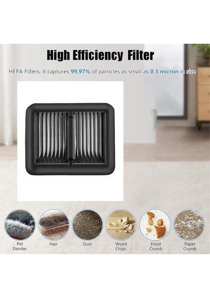 Dreame H15 PRO/H15 Pro HEAT/H12S/H12S AE/G10 PRO/G10 Combo Elektrikli Süpürge Parçaları Için Yedek Hepa Filtresi 6 Adet (Yurt Dışından) indirimleri