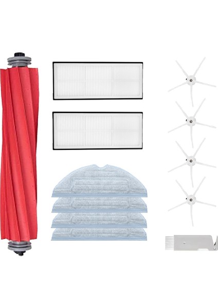 Roborock T7S/T7S PLUS/S7/G10/G10S/G10S Pro Için Yedek Pedler Yeniden Kullanılabilir Sert Zemin Uzmanı Islak Yedek Mikrofiber (Yurt Dışından)