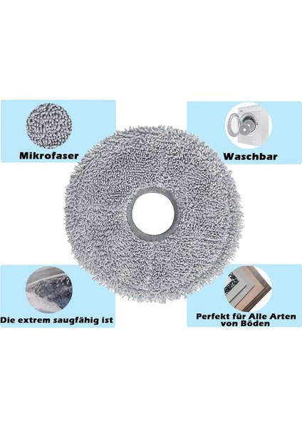 Dreame Bot L10 Prime / L10S Pro / L10 Pro Ana Yan Fırça Hepa Filtre Paspas Bezi Robot Yedek Parçaları (Yurt Dışından) fiyatları