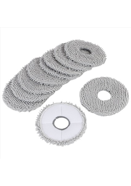 Dreame/xiaomi X10+ Robot Süpürge Için 10'lu Yıkanabilir Paspas Paketi (Yurt Dışından)