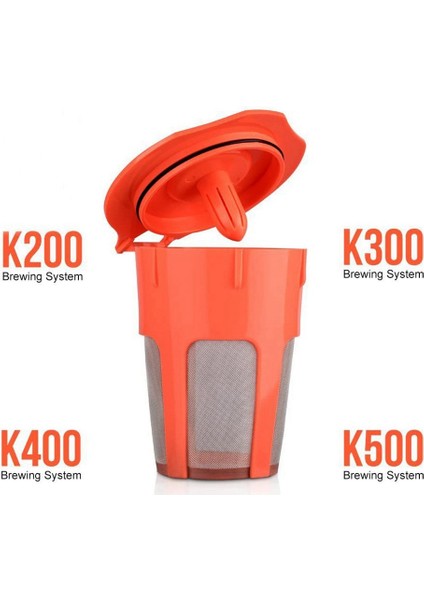 3 Paket Doldurulabilir K Sürahi 2.0 Filtre Kahve Kapsülü Yeniden Kullanılabilir Kahve Filtresi Keurig 2.0 K500 K400 K300 K200 Modelleri (Yurt Dışından) fırsatları