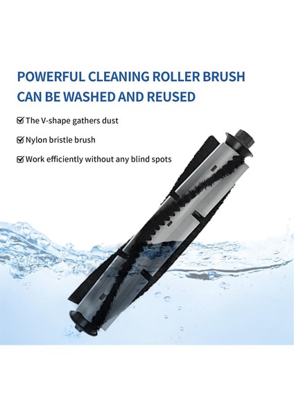 Tama H14/INNOS Innos R7/lihas Lhhas LH90 Süpürme Makinesi Aksesuarları Için 2 Adet Rulo Fırça (Yurt Dışından) indirimleri