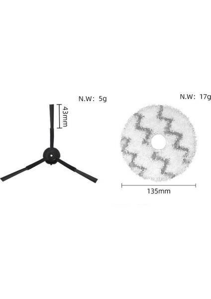 8 Adet Ev Temizlik Yedek Parçalarının Değiştirilmesi Roidmi Eva SDJ06RM Kendi Kendini Temizleyen Boşaltma Robotlu Süpürge (Yurt Dışından) modelleri
