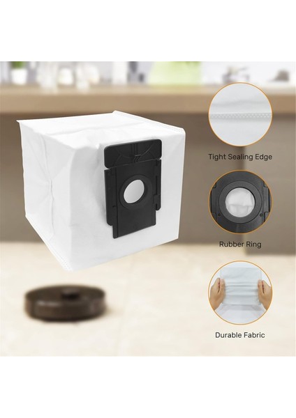 Botslab S8 Plus Robot Süpürge Parçaları Silindir Yan Fırça Filtre Paspas Bezleri Toz Torbası Için 17 Parça Aksesuar Seti (Yurt Dışından) fiyatları