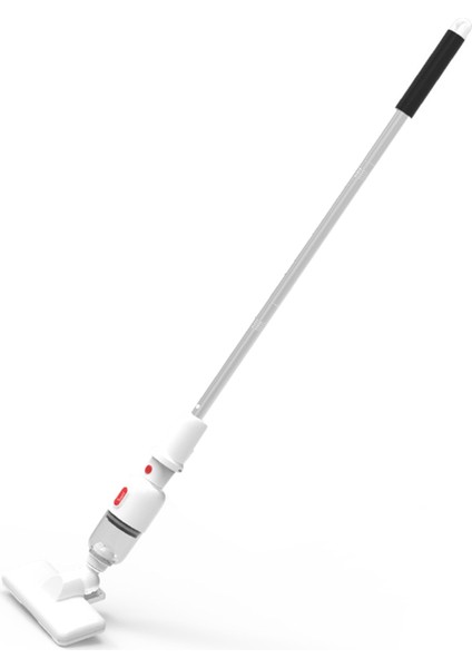 Kablosuz Araç Süpürgesi Akülü El Şarj Edilebilir Otomatik Süpürge Ev ve Araba ve Evcil Hayvan Için Mini Elektrikli Süpürge Beyaz (Yurt Dışından)