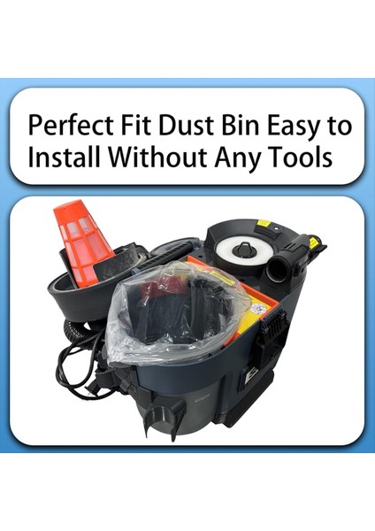 Shark VS100 VS101 VS100C Messmaster Için 100 Adet Vakumlu Pe Düz Torba (Yurt Dışından) fırsatları