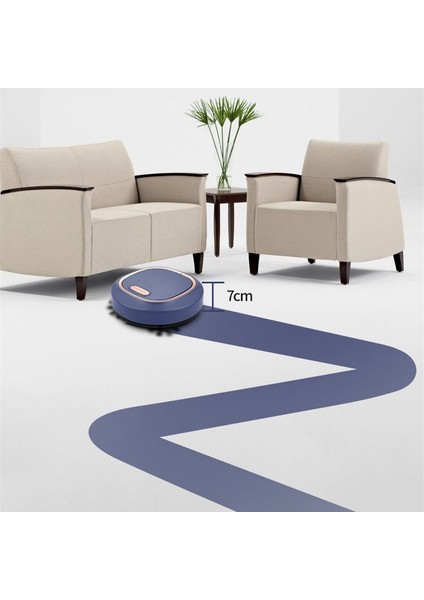Kablosuz Elektrikli Süpürge Robotu 3 In 1 Süpürme Paspas Ev Temizlik Robotu Zemin Halı Süpürgesi Toz Toplayıcı, Siyah (Yurt Dışından) fırsatları