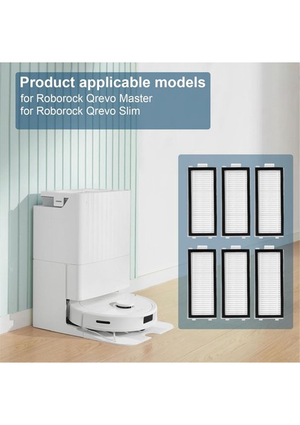 Roborock Q Revo Master/q Revo Slim Için Hepa Filtre Yedek Parçaları (Yurt Dışından) modelleri
