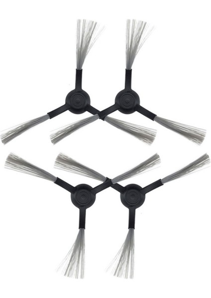 Adet Xiaomi Mi Roborock 1c Robotlu Süpürge Parçaları Yedek Yan Fırça Yedek Parça Siyah Yan Fırça (Yurt Dışından)