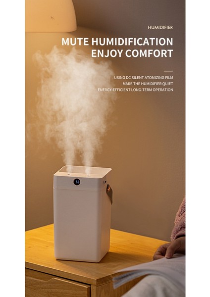 Ev Için Hava Nemlendirici 3l Kapasiteli USB Ultrasonik LED Lamba ile Çift Meme Büyük Sis Yatak Odası Ofis Masaüstü Için (Yurt Dışından) indirimleri